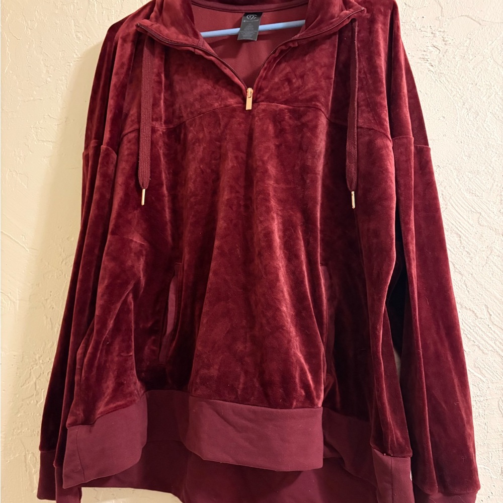 Champion Red Pullover Top